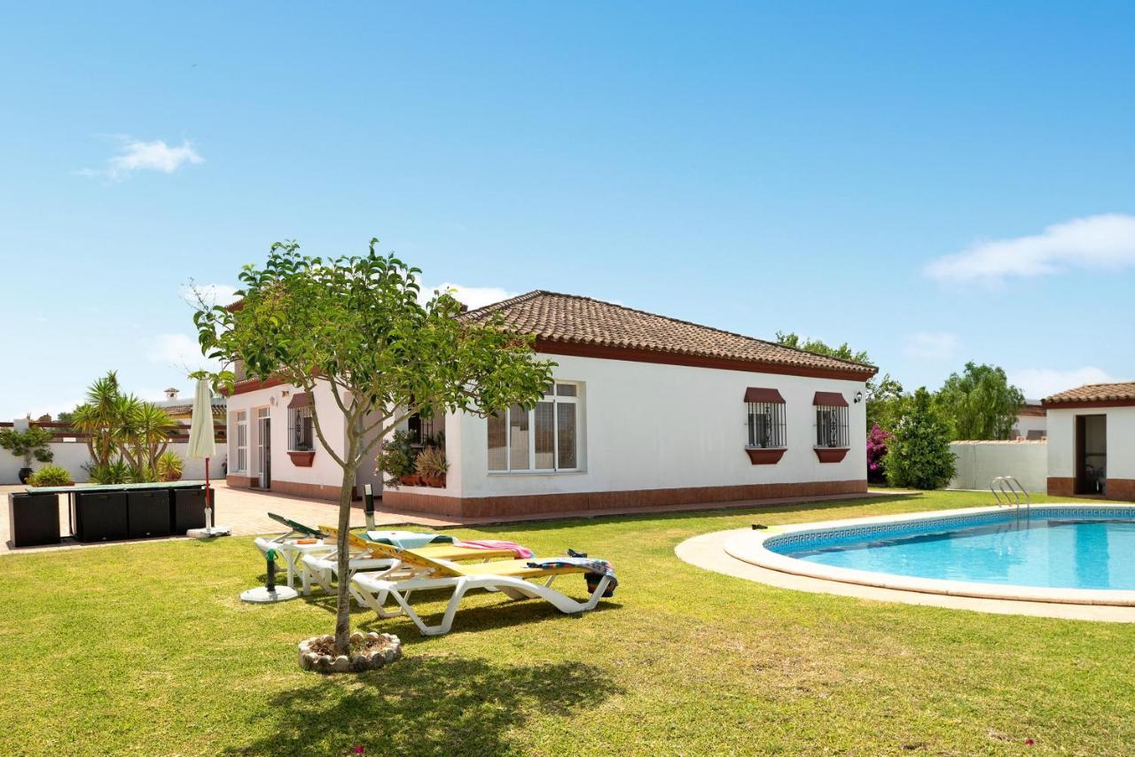 Villa Cruz Del Sur - Solo Familias Conil de la Frontera Kültér fotó
